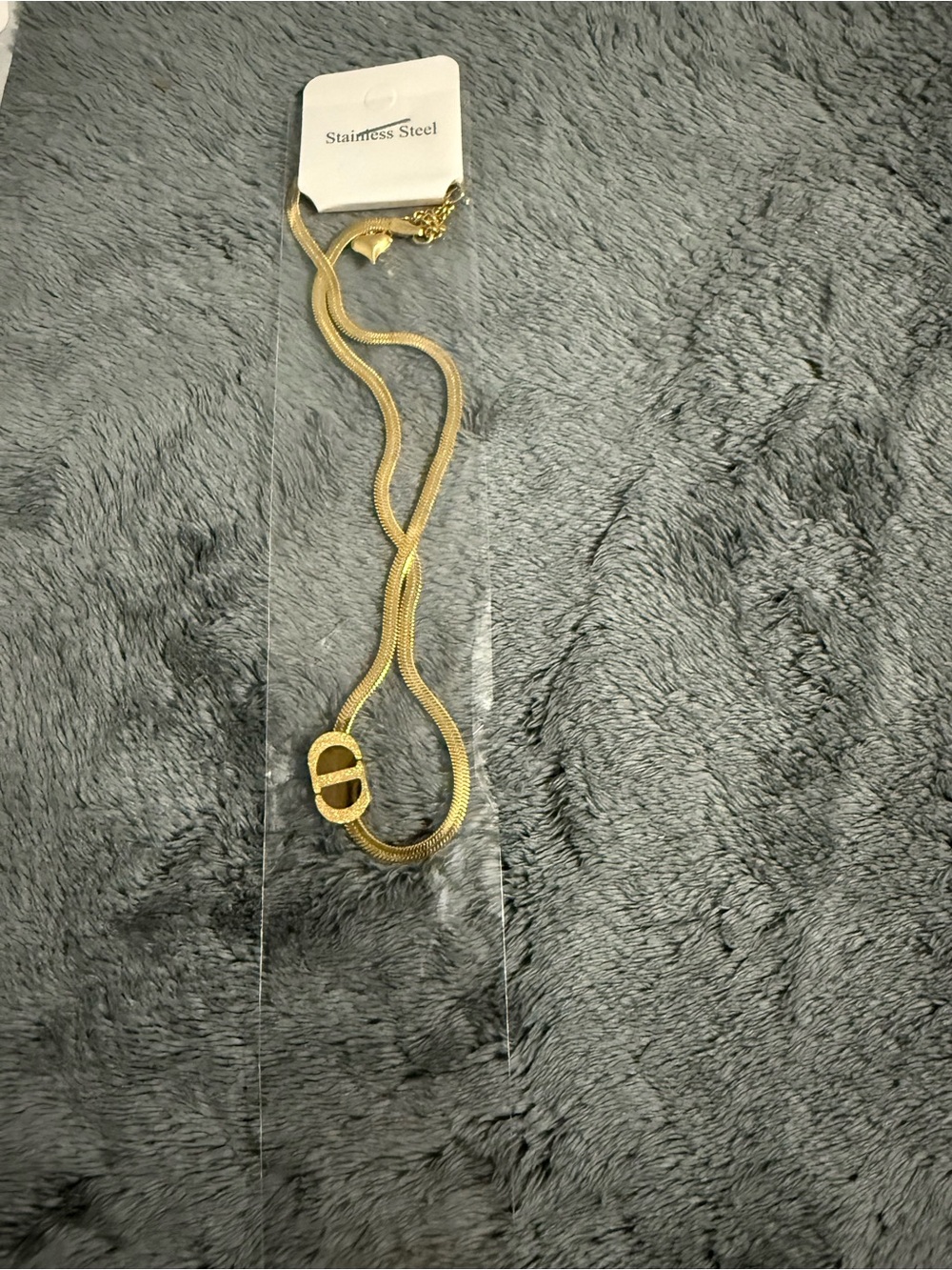 Gold Tone Women's Chain Necklace